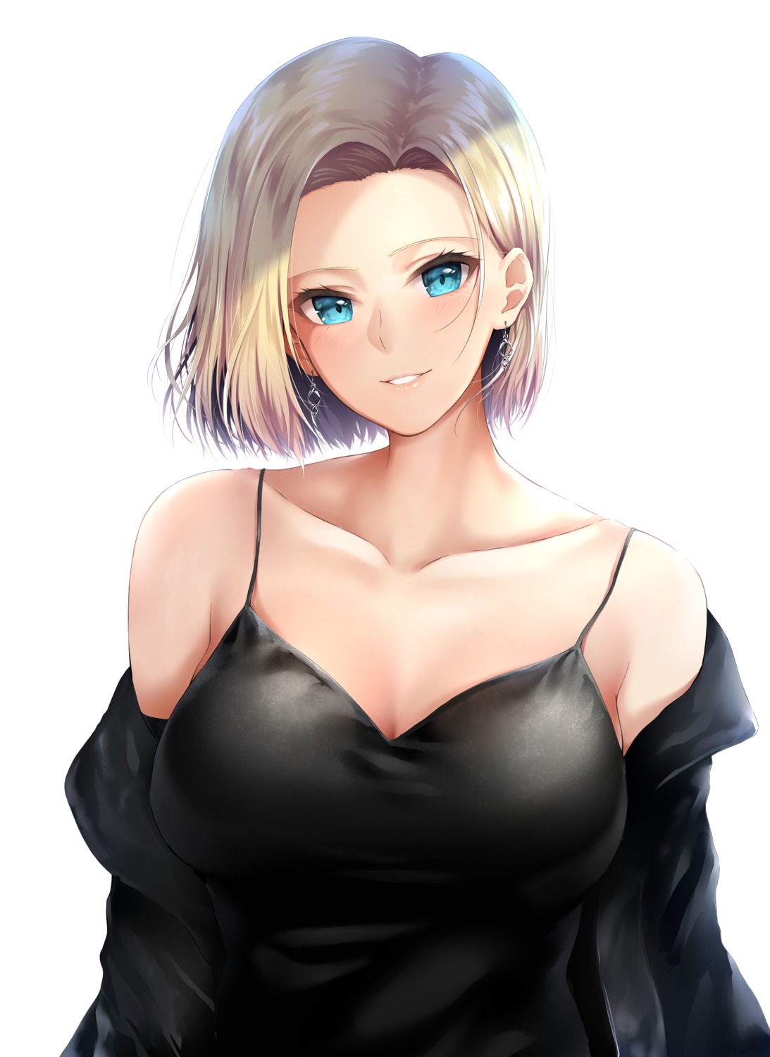 Khanka Shui Dragon Ball Dragon Ball Z Android 18 Cleavage